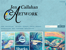 Tablet Screenshot of jenartwork.com